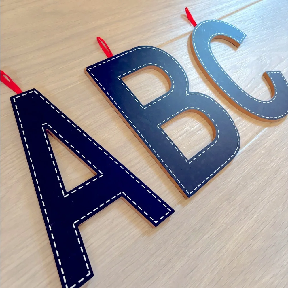 ABC CHALKBOARD Letters - Picture 1 of 5